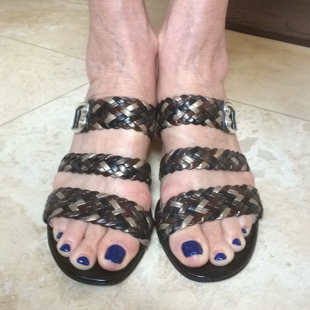 Brighton Tress high heeled sandals 7N